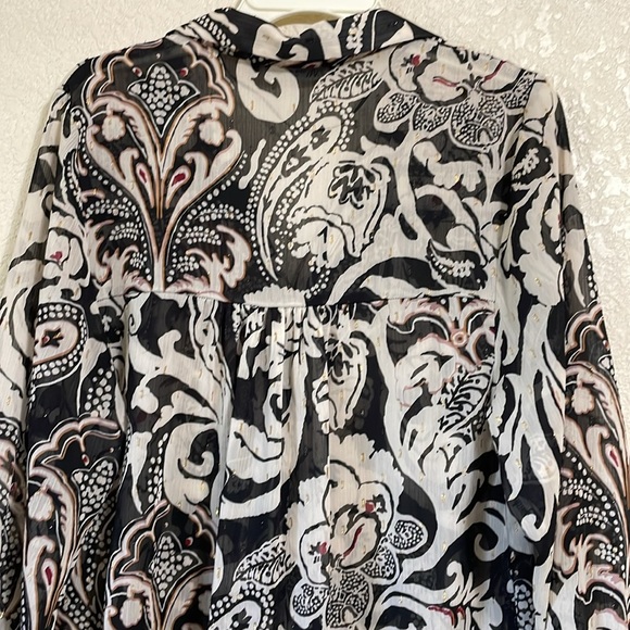 ZARA Long Sleeve Blouse - Picture 7 of 9